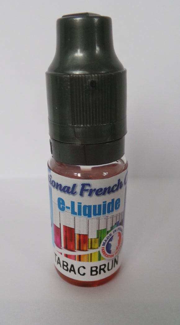 Liquide cigarette électronique - Tabac Brun